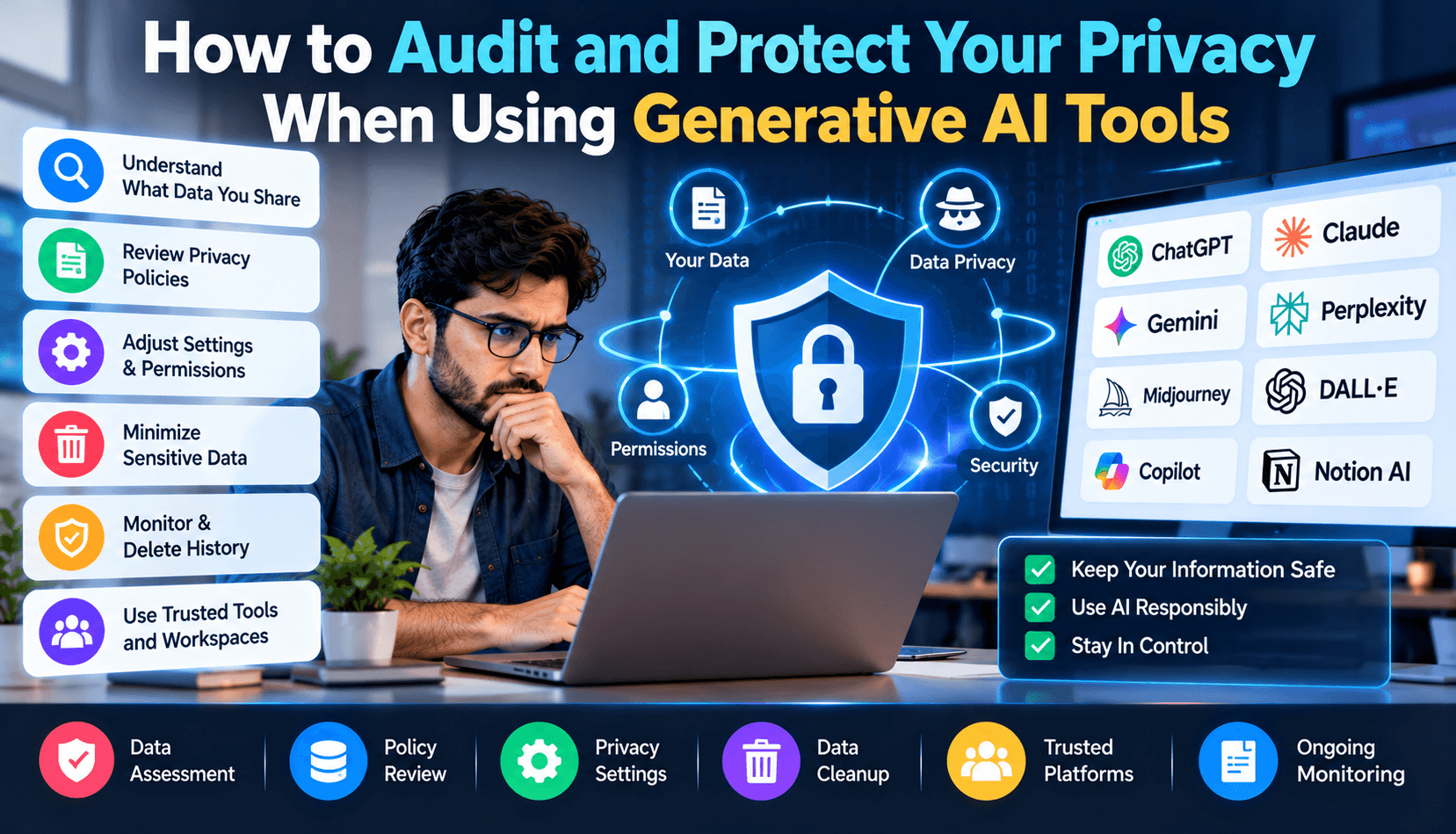 How to Audit and Protect Your Privacy When Using Generative AI Tools